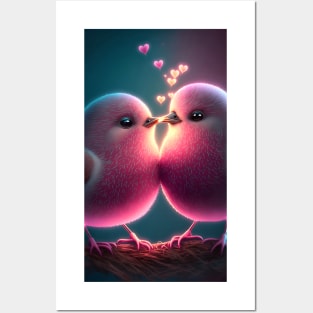 Love Birds 1 Posters and Art